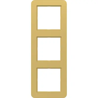 Hager Berker afd raam 3v gold metalic (WAD7300C08)