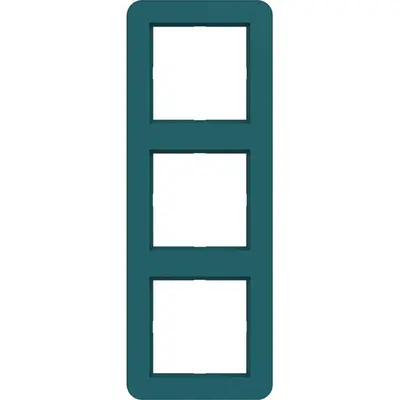 Hager Berker afd raam 3v azure mat (WAD7300C09)