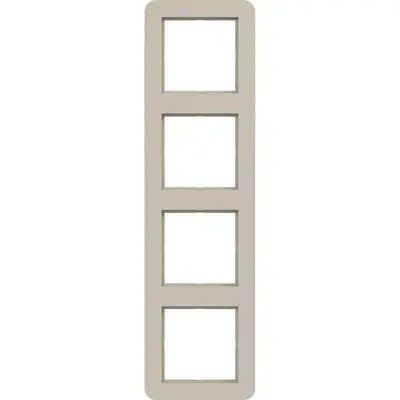 Hager Berker afd raam 4v hazel mat (WAD7400C02)