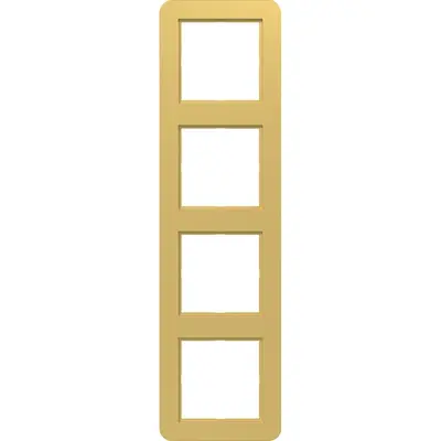 Hager Berker afd raam 4v gold metalic (WAD7400C08)