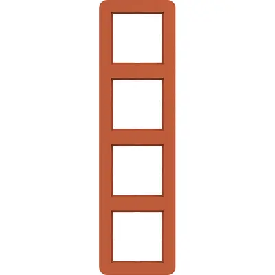 Hager Berker afd raam 4v canyon mat (WAD7400C13)