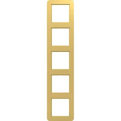 Hager Berker afd raam 5v gold metalic (WAD7500C08)