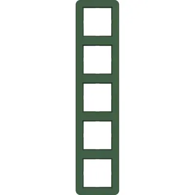 Hager Berker afd raam 5v forest mat (WAD7500C10)