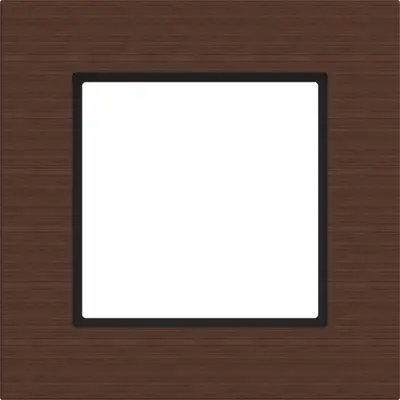 Hager Berker led-afd raam 1v weng hout (WAD8120X13)