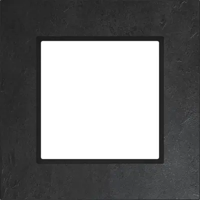 Hager Berker afd raam 1v gevlamde leisteen (WAD8100X11)