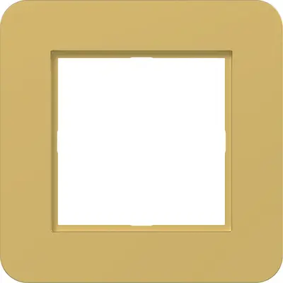 Hager Berker led-afd raam 1v gold metalic (WAD9120C08)