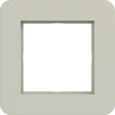 Hager Berker led-afd raam 1v pebble mat (WAD9120C15)