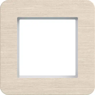 Hager Berker led-afd raam 1v drijfhout (WAD9120X12)