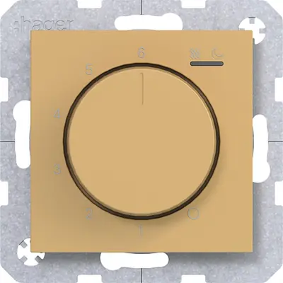 Hager Berker therm verw/koel hazel mat (WAN5011C02)