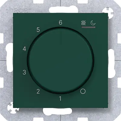 Hager Berker therm verw/koel jade hfgl (WAN5011C07)