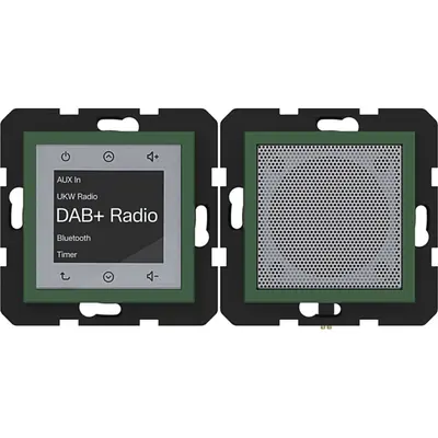 Hager Berker radio dab+ bt ls forest mat (WAN6110C10)