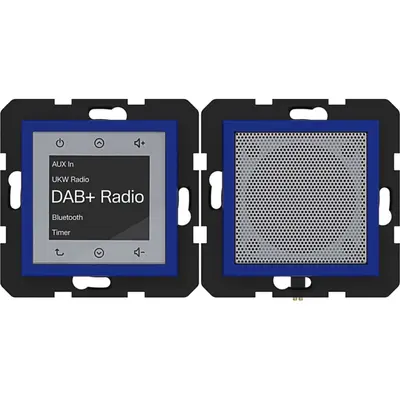 Hager Berker radio dab+ bt ls cobalt mat (WAN6110C14)