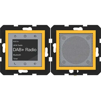 Hager Berker radio dab+ bt ls saffron mat (WAN6110C16)