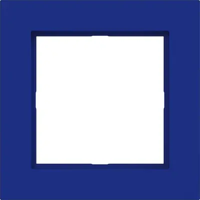 Hager Berker led-afd raam 1v cobalt mat (WAD6120C14)
