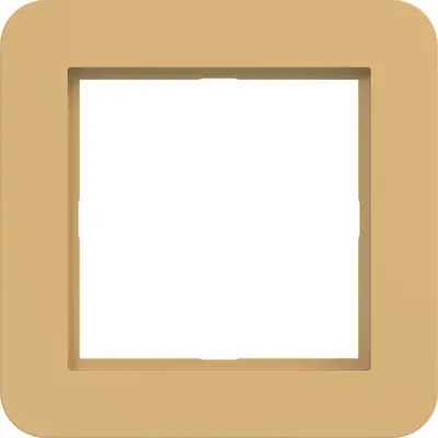Hager Berker led-afd raam 1v hazel mat (WAD7120C02)