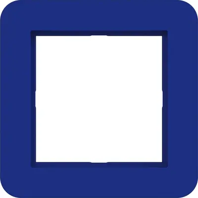 Hager Berker led-afd raam 1v cobalt mat (WAD7120C14)