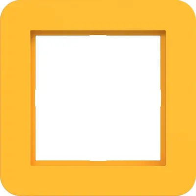 Hager Berker led-afd raam 1v saffron mat (WAD7120C16)