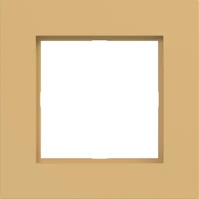 Hager Berker led-afd raam 1v hazel mat (WAD8120C02)