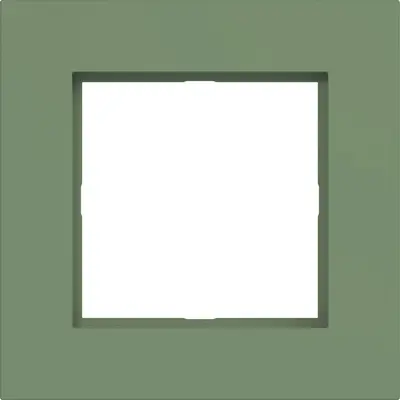 Hager Berker led-afd raam 1v aloe mat (WAD8120C04)