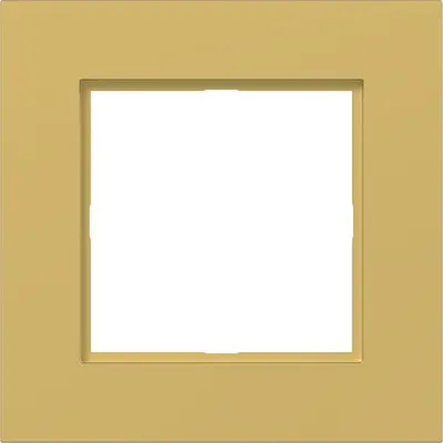 Hager Berker led-afd raam 1v gold metalic (WAD8120C08)