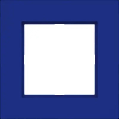 Hager Berker led-afd raam 1v cobalt mat (WAD8120C14)
