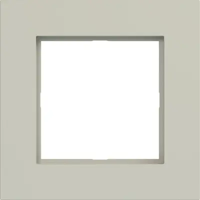 Hager Berker led-afd raam 1v pebble mat (WAD8120C15)