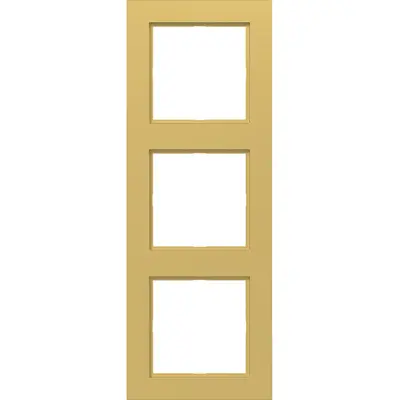Hager Berker afd raam 3v gold metalic (WAD6300C08)