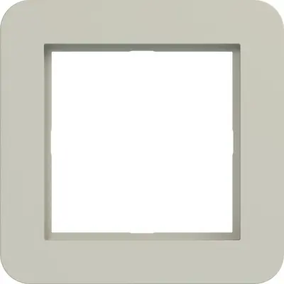 Hager Berker afd raam 1v pebble mat (WAD7100C15)