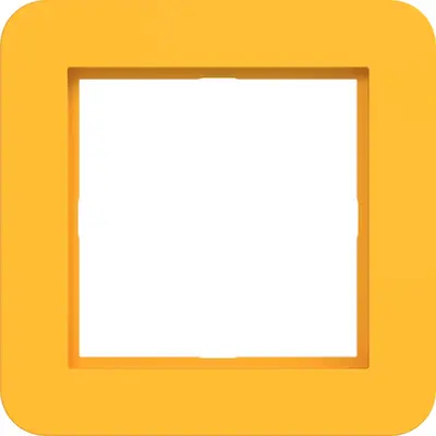 Hager Berker afd raam 1v saffron mat (WAD7100C16)
