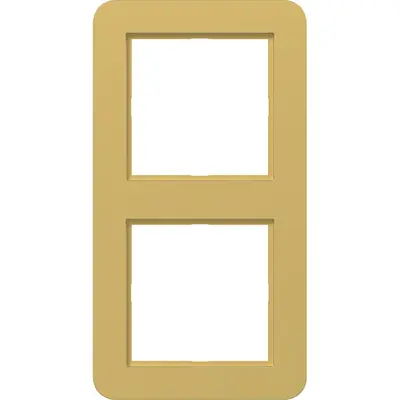 Hager Berker afd raam 2v gold metalic (WAD7200C08)