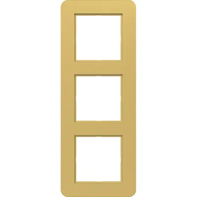 Hager Berker afd raam 3v gold metalic (WAD9300C08)