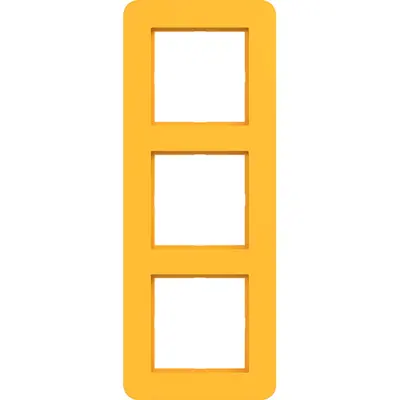 Hager Berker afd raam 3v saffron mat (WAD9300C16)