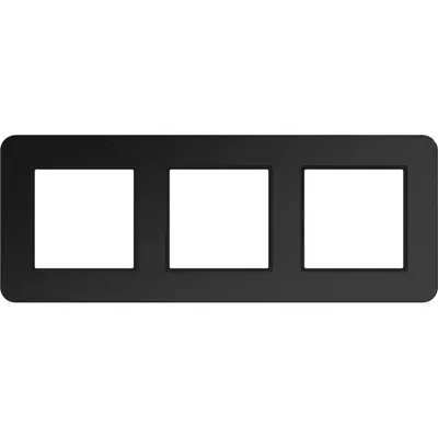 Hager Berker afd raam 3v eclipse alu hor (WAD9300X07H)