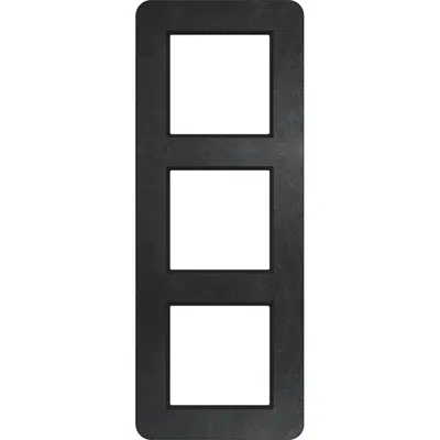 Hager Berker afd raam 3v slate stone leist (WAD9300X11)