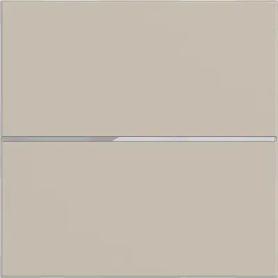 Hager Berker cpl drukknop 1v sand mat (WAN7010C01)