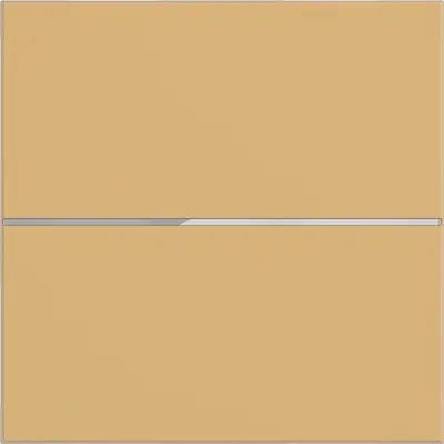 Hager Berker cpl drukknop 1v hazel mat (WAN7010C02)