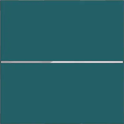 Hager Berker cpl drukknop 1v azure mat (WAN7010C09)