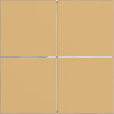 Hager Berker cpl drukknop 2v hazel mat (WAN7020C02)