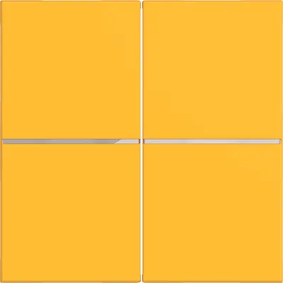 Hager Berker cpl drukknop 2v saffron mat (WAN7020C16)
