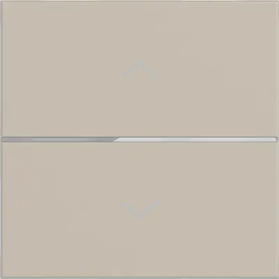 Hager Berker cpl drukknop 1v pijl sand mat (WAN7050C01)