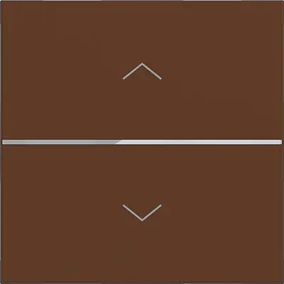 Hager Berker cpl drukknop 1v pijl turf mat (WAN7050C03)