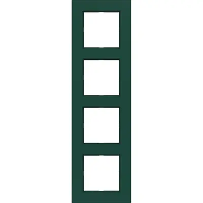 Hager Berker afd raam 4v jade hg (WAD8400C07)