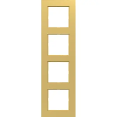 Hager Berker afd raam 4v gold metalic (WAD8400C08)