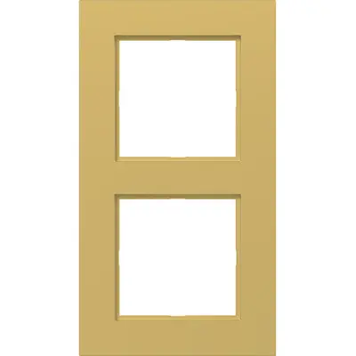 Hager Berker afd raam 2v gold metalic (WAD8200C08)