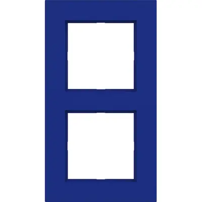 Hager Berker afd raam 2v cobalt mat (WAD8200C14)