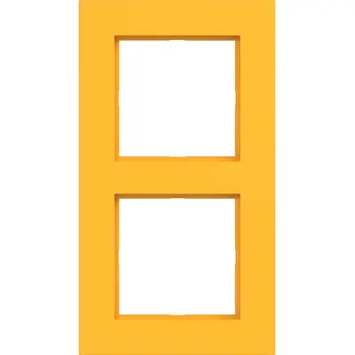 Hager Berker afd raam 2v saffron mat (WAD8200C16)