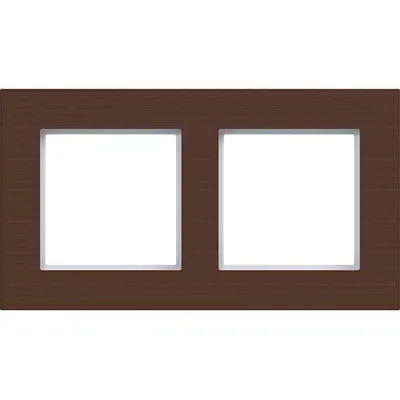 Hager Berker afd raam 2v weng hout hor (WAD8200X13H)