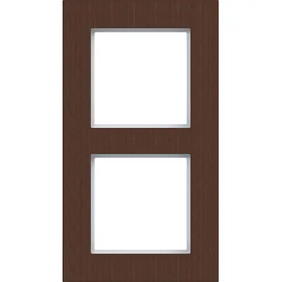 Hager Berker afd raam 2v weng hout vert (WAD8200X13V)