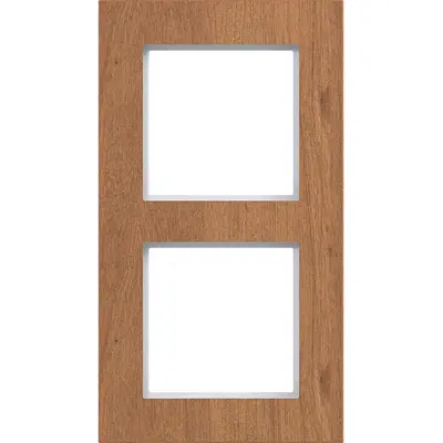 Hager Berker afd raam 2v natural wood vert (WAD8200X14V)
