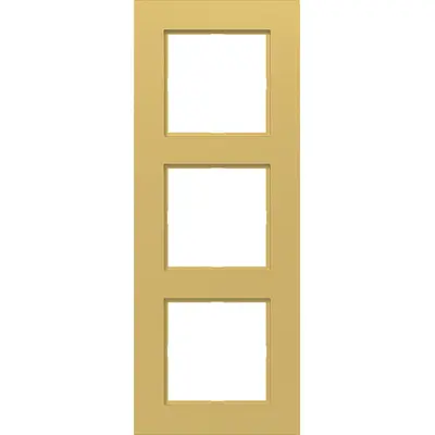 Hager Berker afd raam 3v gold metalic (WAD8300C08)